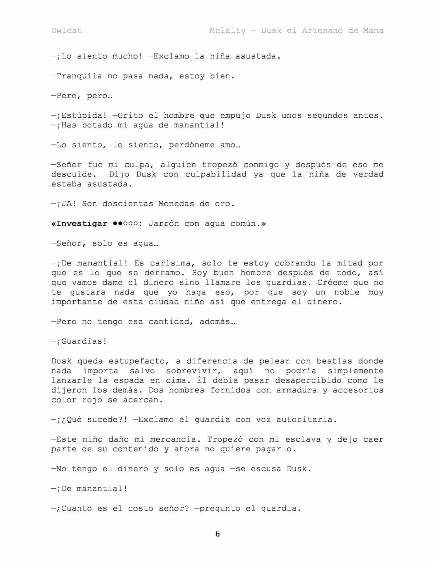 Melalty - Forjando La Libertad (Novela) - Capítulo 24 - Página 6 - LectorTMOo