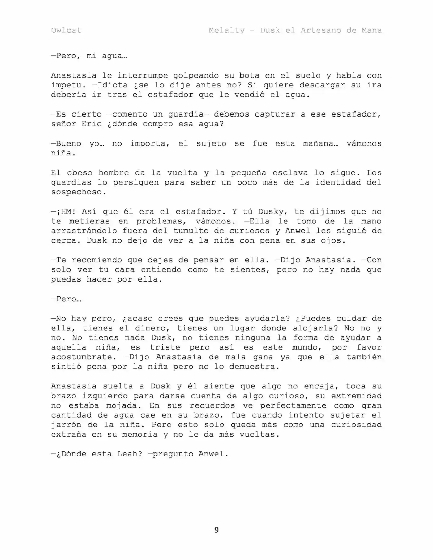 Melalty - Forjando La Libertad (Novela) - Capítulo 24 - Página 9 - LectorTMOo