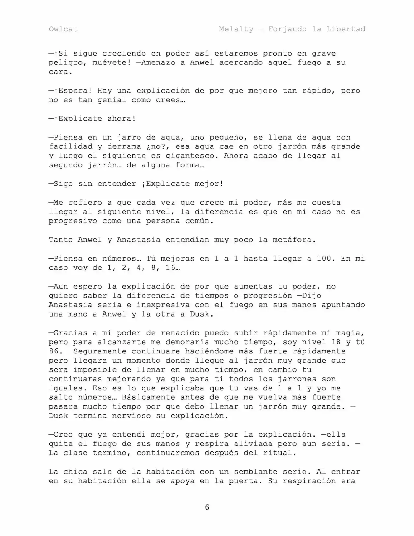 Melalty - Forjando La Libertad (Novela) - Capítulo 27 - Página 7 - LectorTMOo
