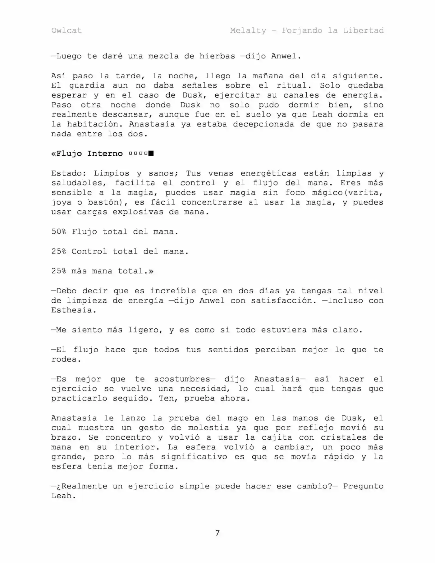 Melalty - Forjando La Libertad (Novela) - Capítulo 29 - Página 7 - LectorTMOo