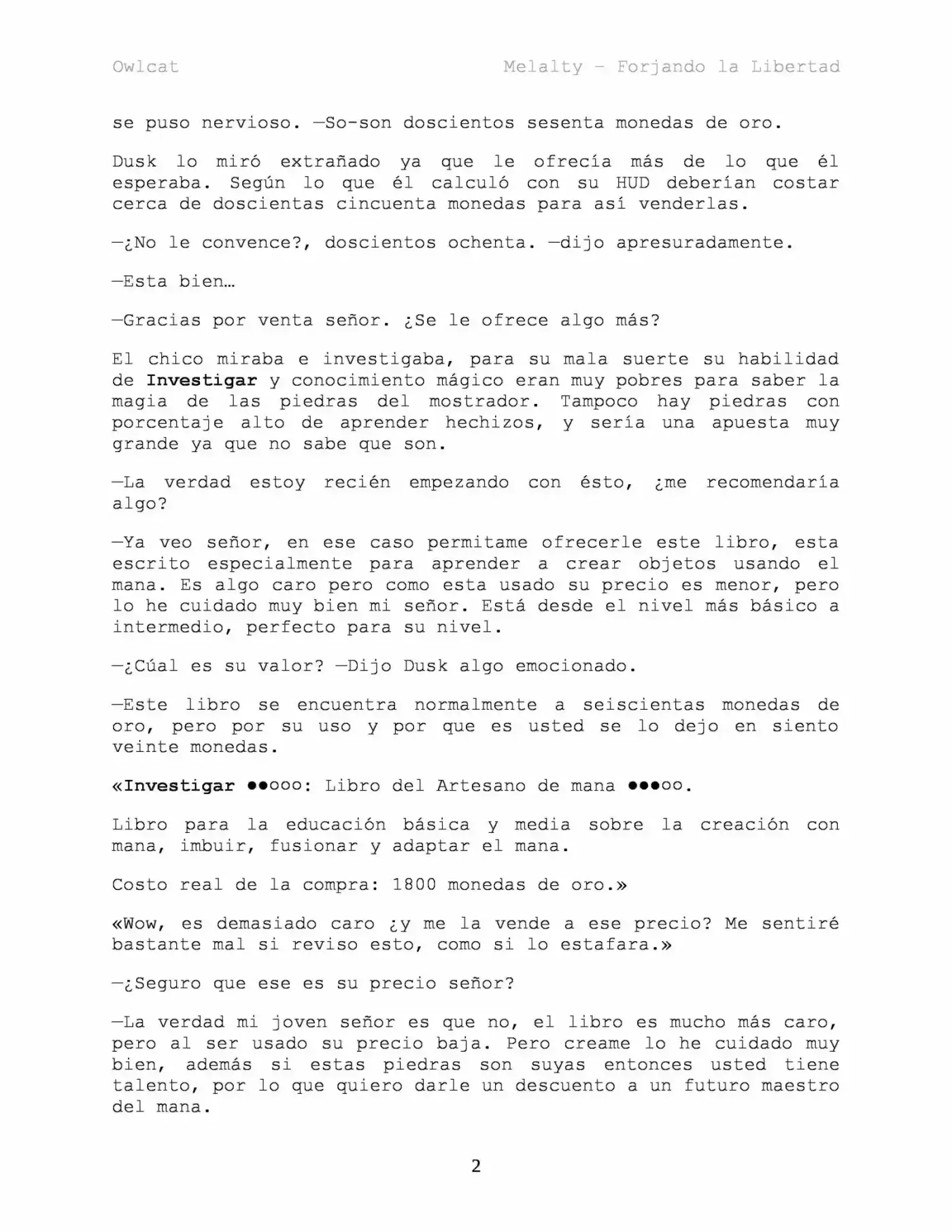 Melalty - Forjando La Libertad (Novela) - Capítulo 33 - Página 3 - LectorTMOo
