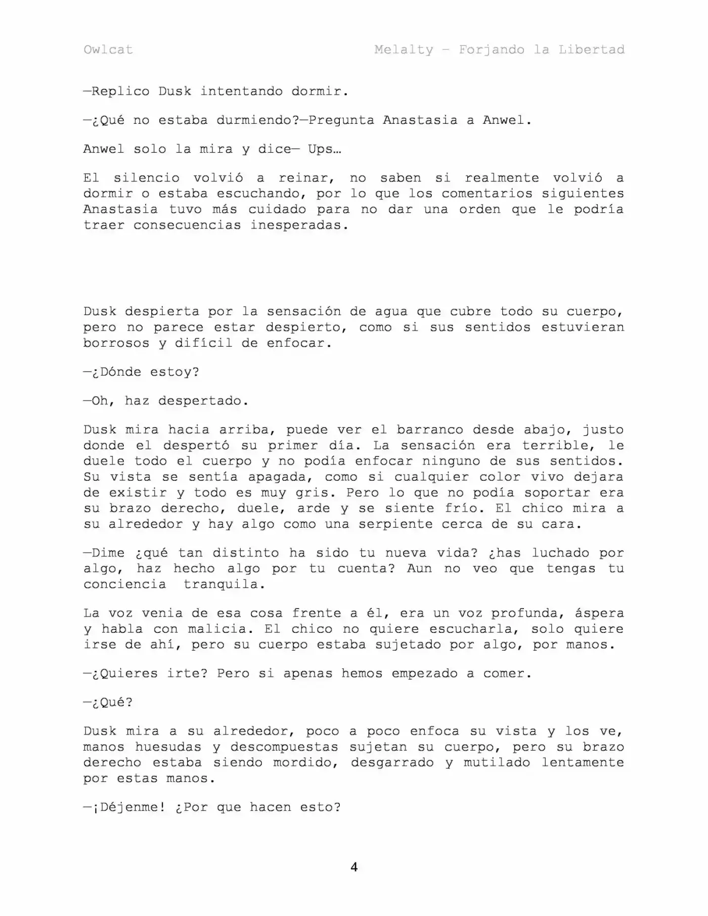 Melalty - Forjando La Libertad (Novela) - Capítulo 34 - Página 5 - LectorTMOo