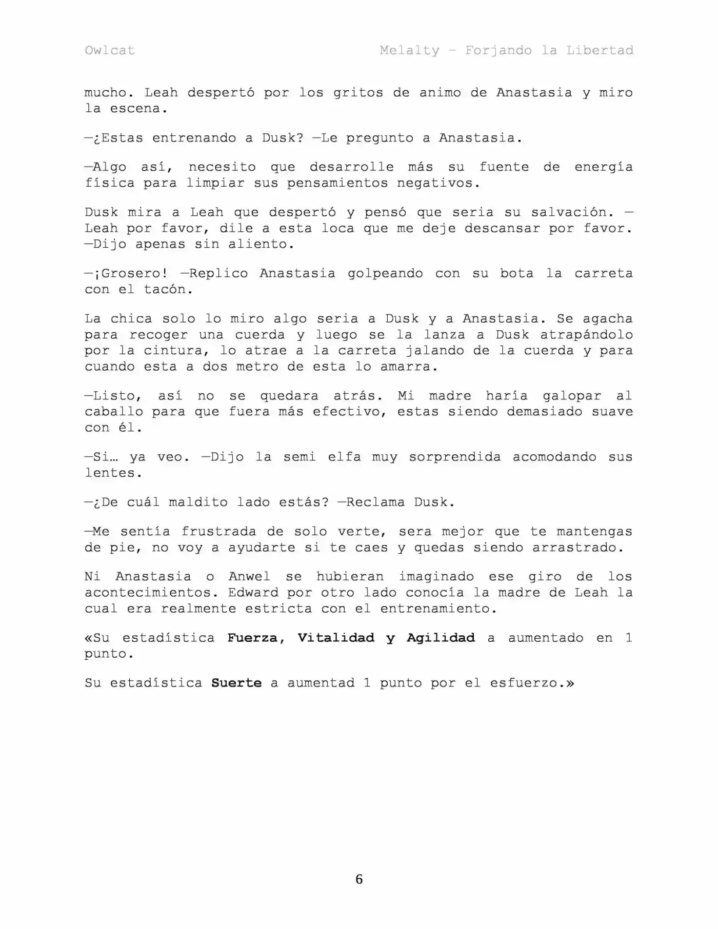 Melalty - Forjando La Libertad (Novela) - Capítulo 35 - Página 7 - LectorTMOo