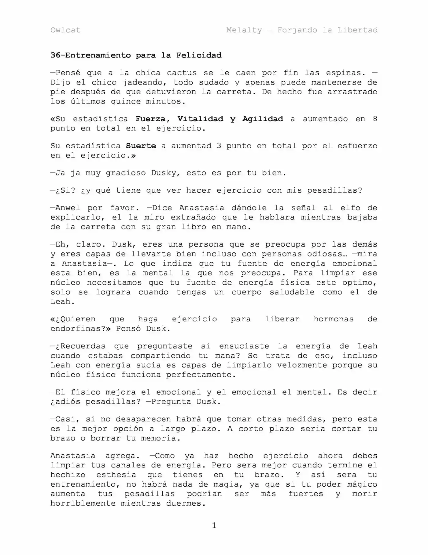 Melalty - Forjando La Libertad (Novela) - Capítulo 36 - Página 2 - LectorTMOo