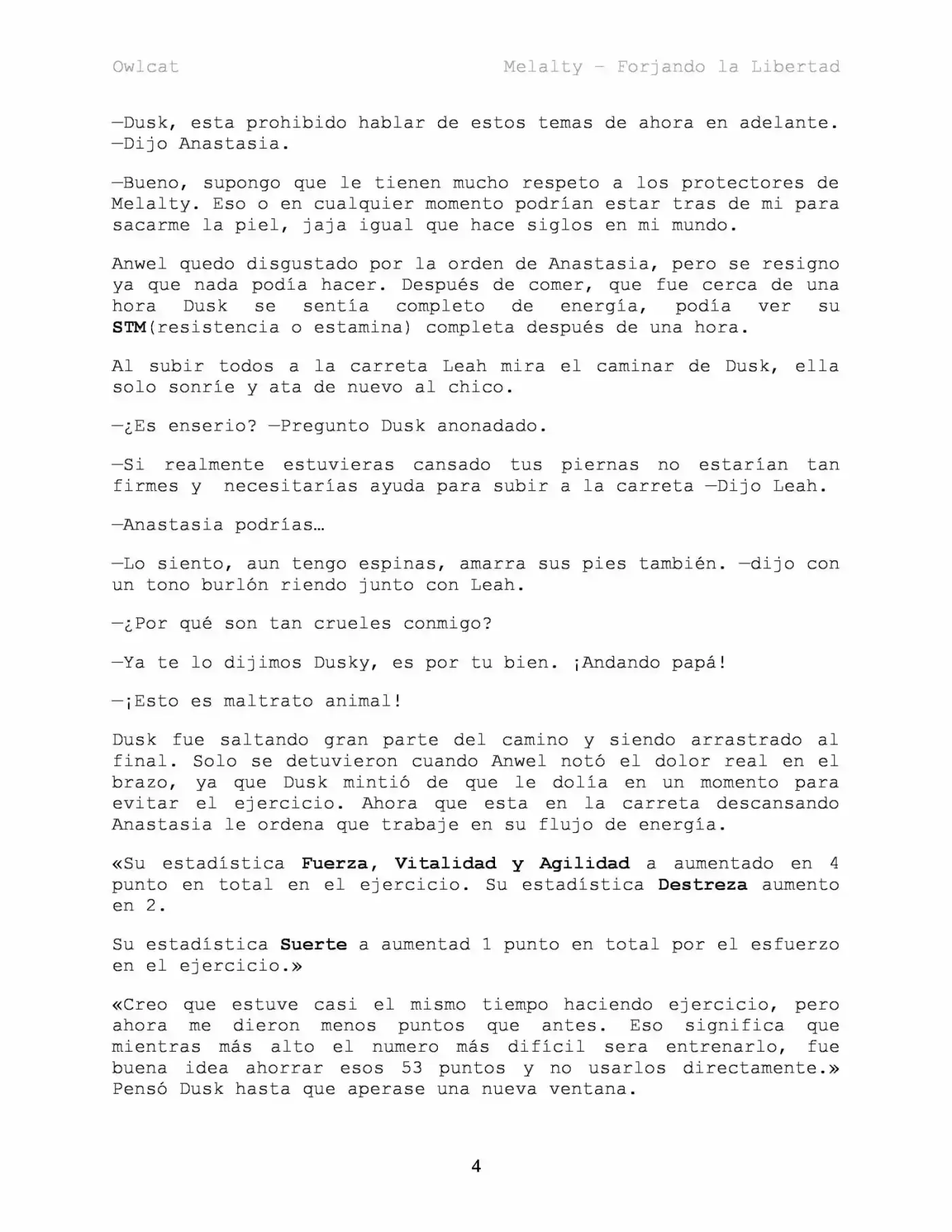 Melalty - Forjando La Libertad (Novela) - Capítulo 36 - Página 5 - LectorTMOo