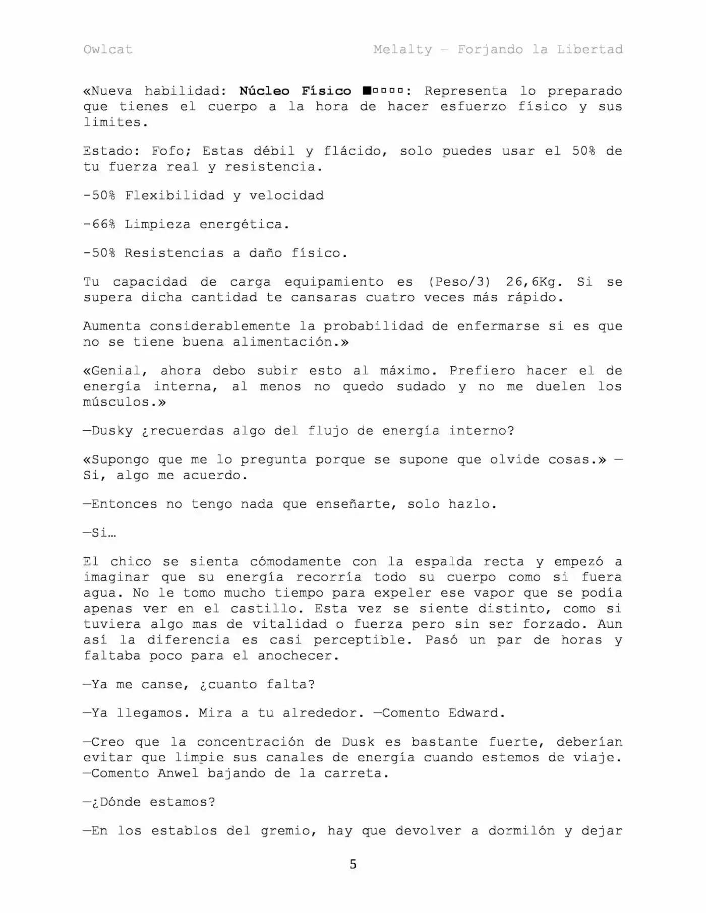Melalty - Forjando La Libertad (Novela) - Capítulo 36 - Página 6 - LectorTMOo