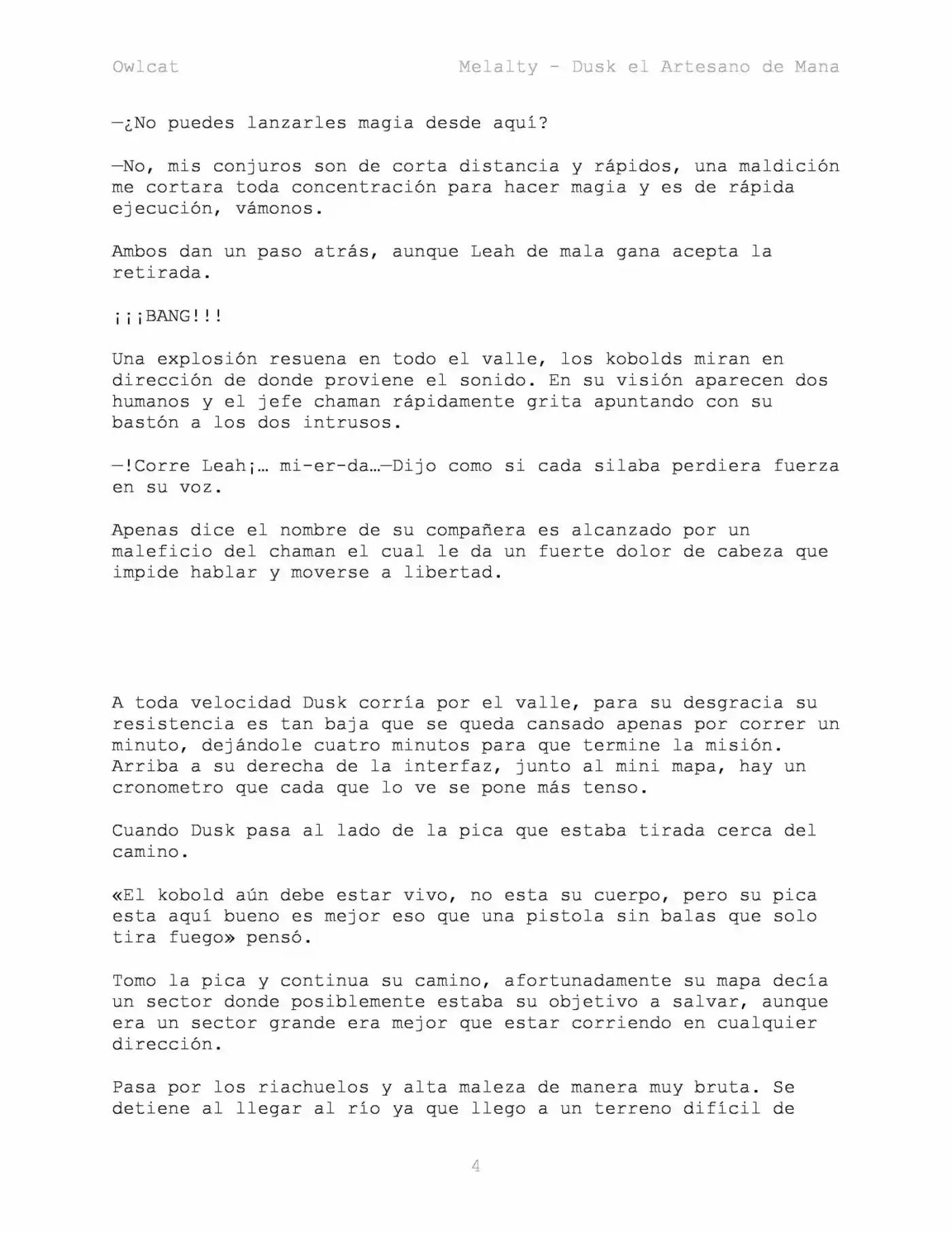 Melalty - Forjando La Libertad (Novela) - Capítulo 5 - Página 4 - LectorTMOo