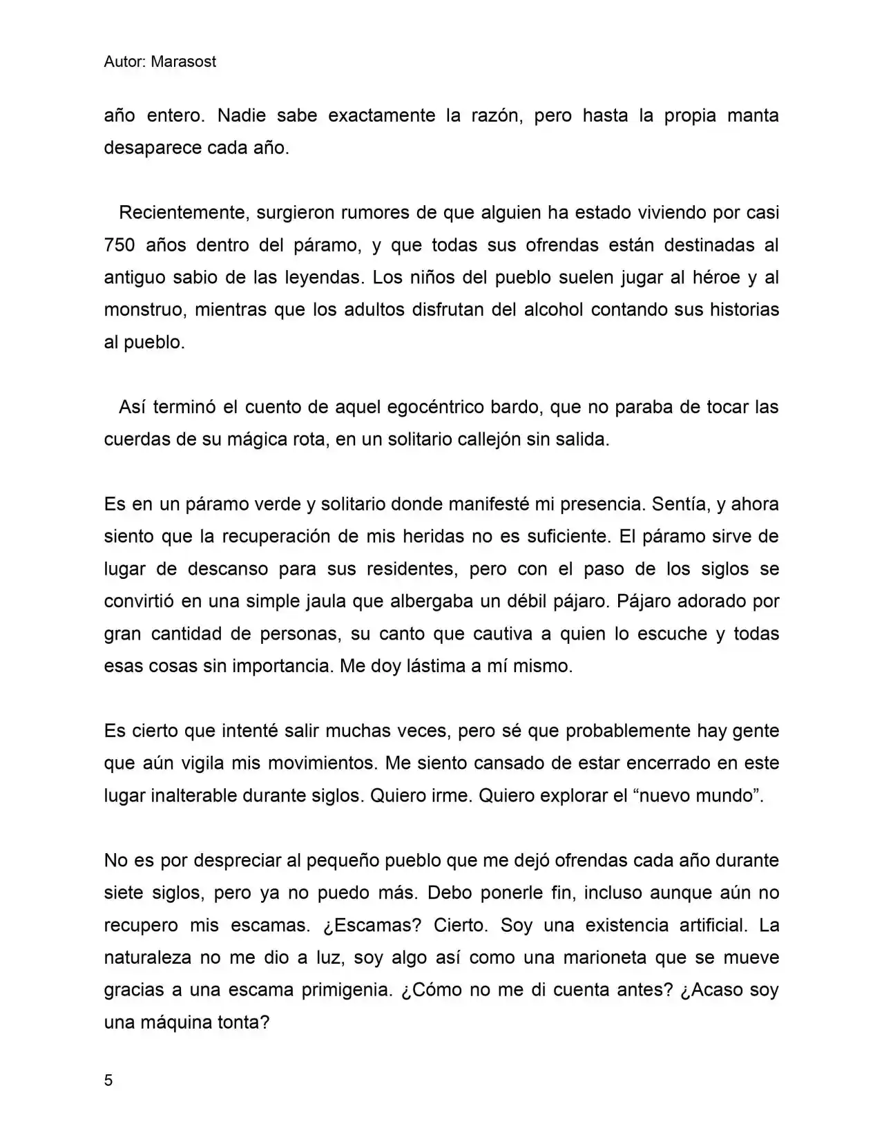 Melodía De Naranja (Novela) - Capítulo 1 - Página 4 - LectorTMOo