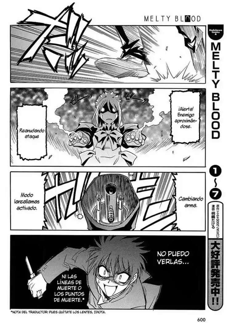 Melty Blood Act 2 - Capítulo 10 - Página 10 - LectorTMOo