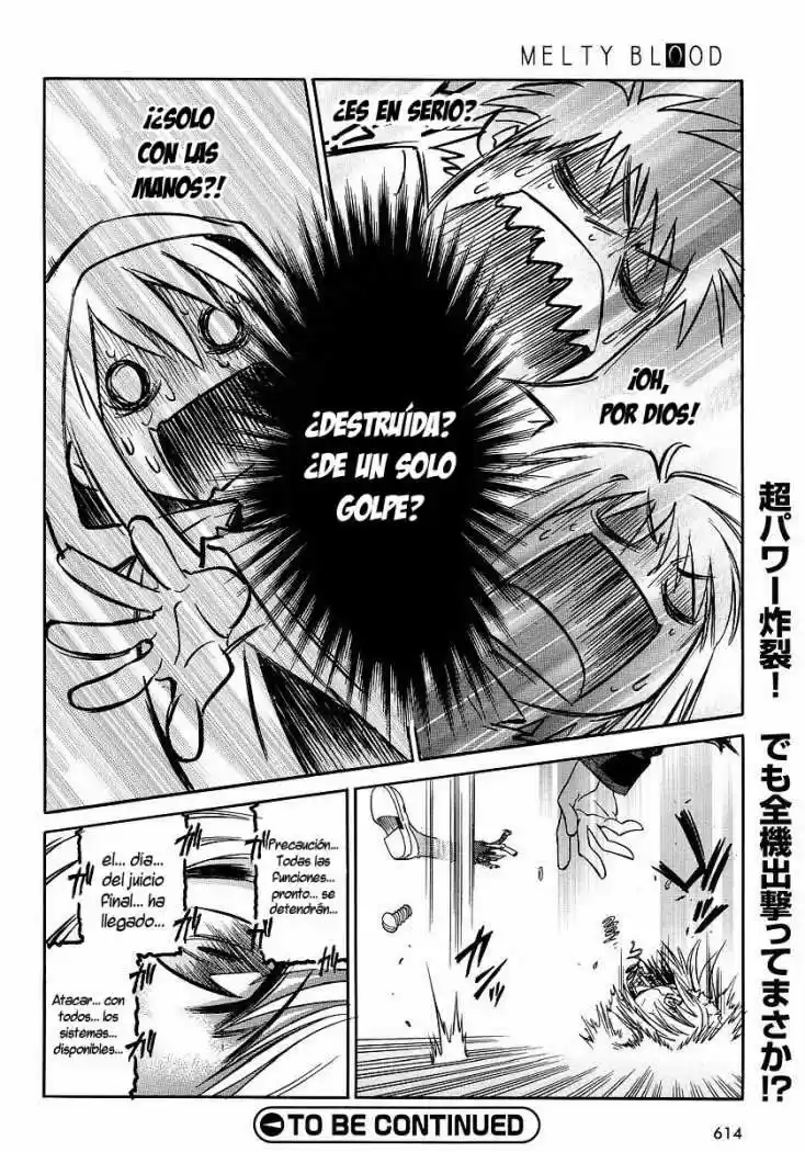 Melty Blood Act 2 - Capítulo 10 - Página 23 - LectorTMOo