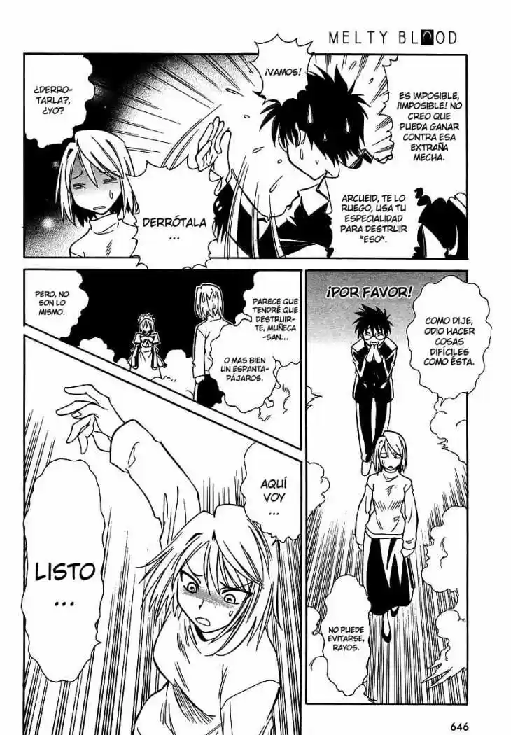 Melty Blood Act 2 - Capítulo 9 - Página 21 - LectorTMOo