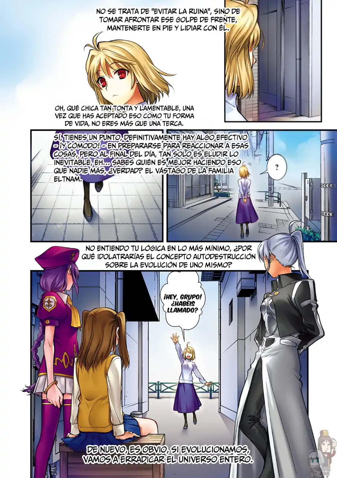 Melty Blood - Back Alley Alliance Nightmare - Capítulo 1.1 - Página 4 - LectorTMOo