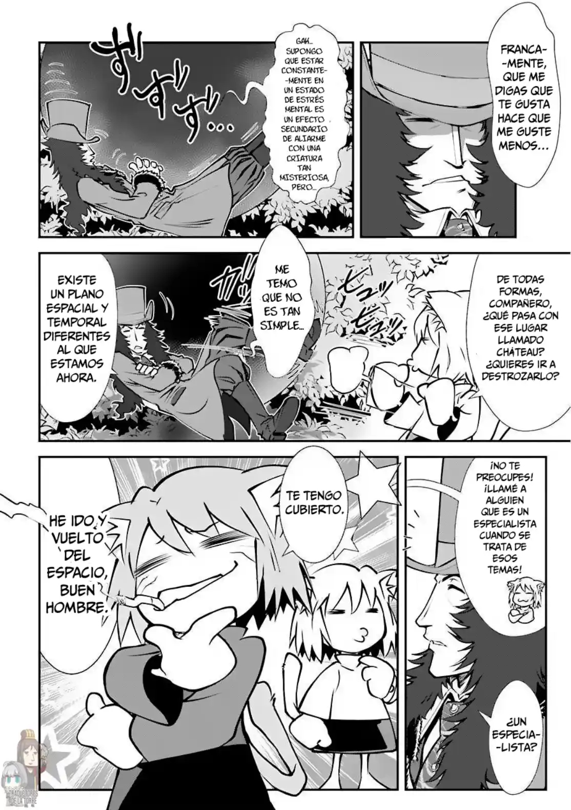 Melty Blood - Back Alley Alliance Nightmare - Capítulo 1.2 - Página 4 - LectorTMOo