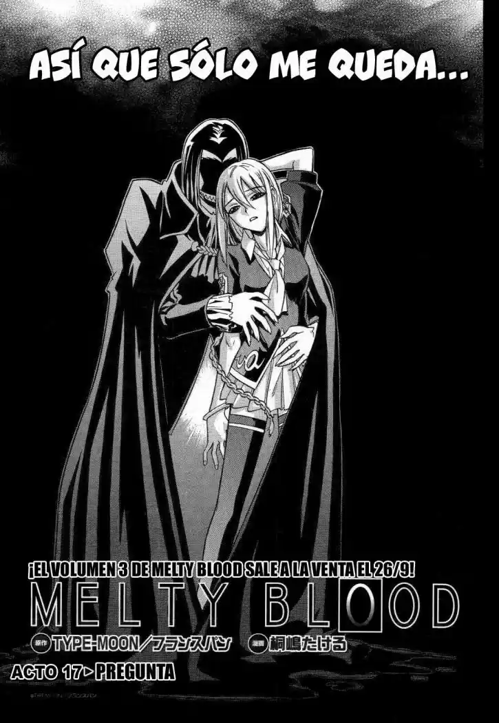 Melty Blood - Capítulo 17 - Página 4 - LectorTMOo