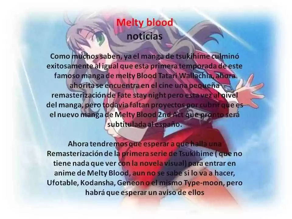 Melty Blood - Capítulo 32 - Página 29 - LectorTMOo