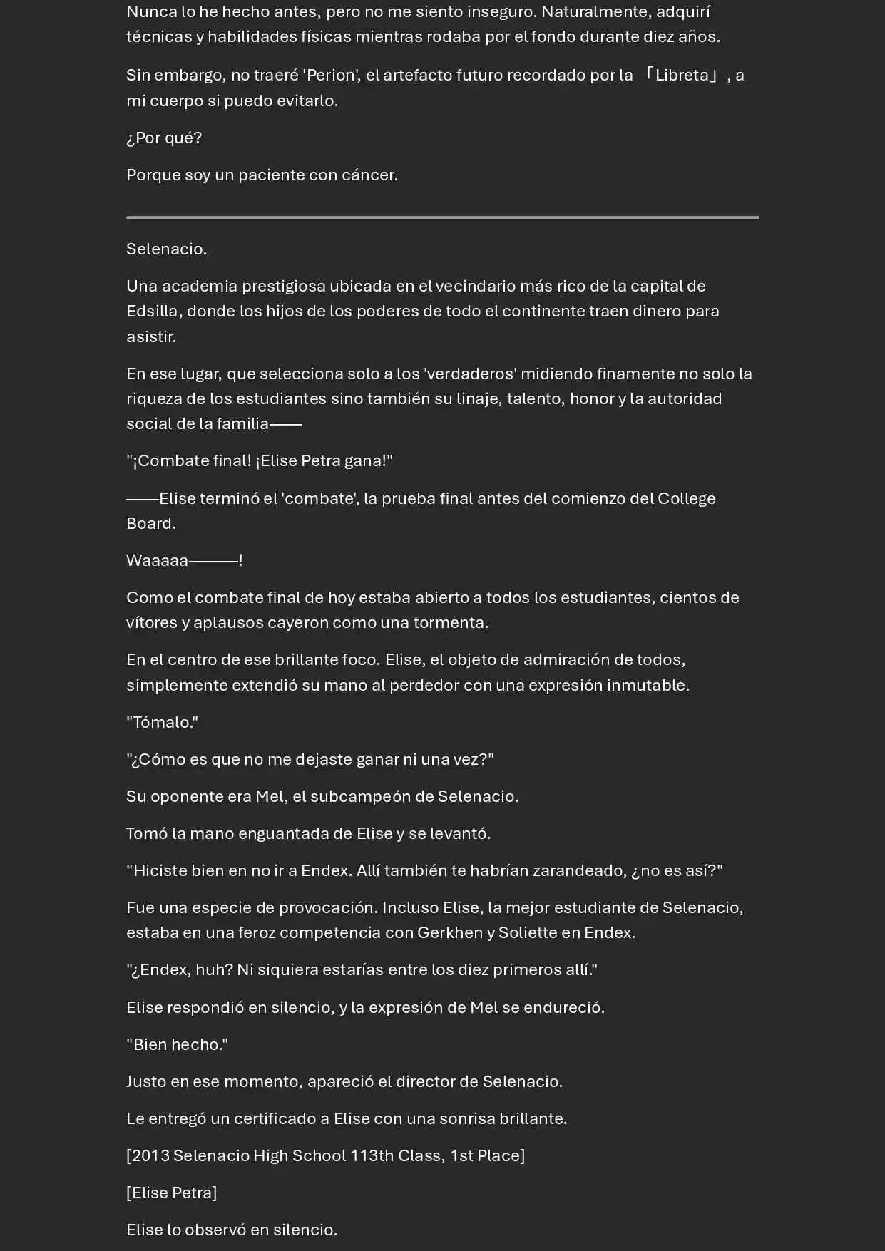 Memoirs Of The Returnee (Novela) - Capítulo 10 - Página 3 - LectorTMOo