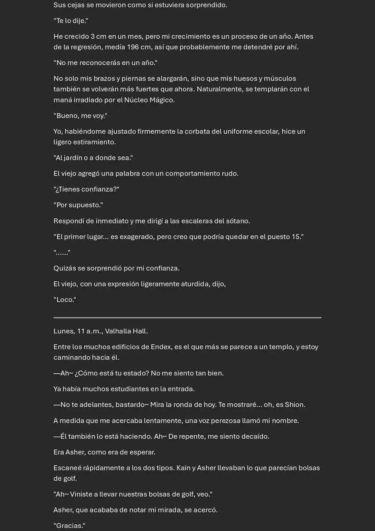 Memoirs Of The Returnee (Novela) - Capítulo 10 - Página 5 - LectorTMOo