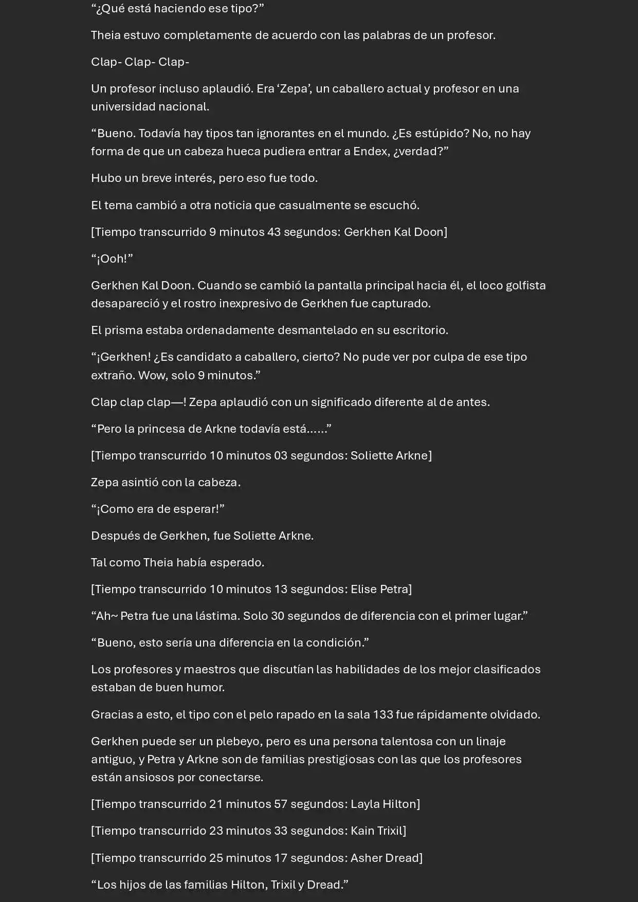 Memoirs Of The Returnee (Novela) - Capítulo 11 - Página 4 - LectorTMOo