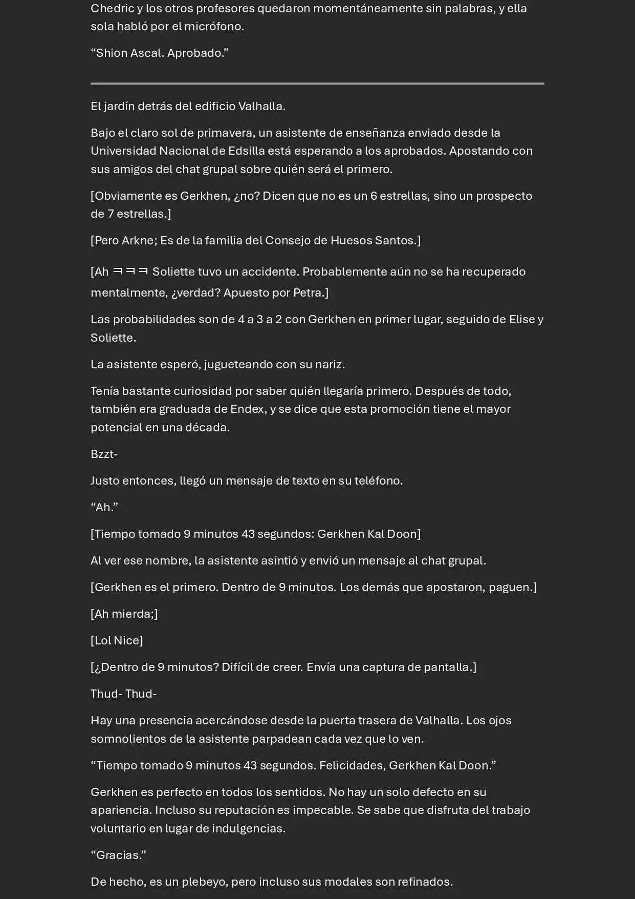 Memoirs Of The Returnee (Novela) - Capítulo 11 - Página 7 - LectorTMOo