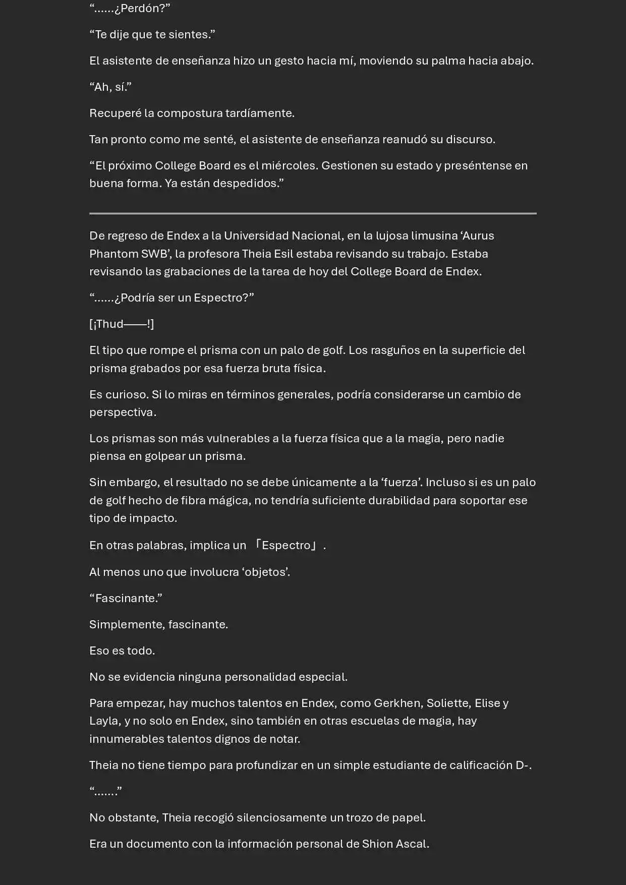 Memoirs Of The Returnee (Novela) - Capítulo 12 - Página 5 - LectorTMOo