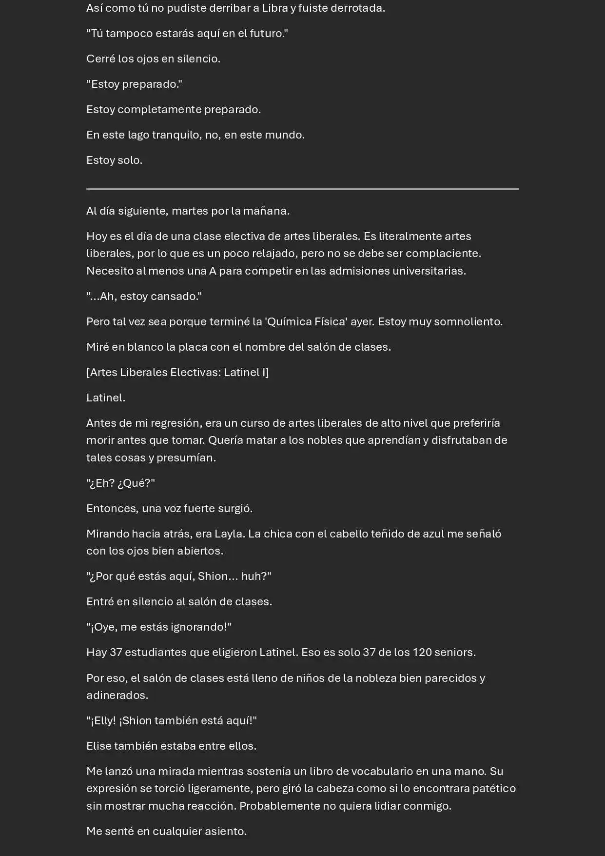 Memoirs Of The Returnee (Novela) - Capítulo 13 - Página 6 - LectorTMOo