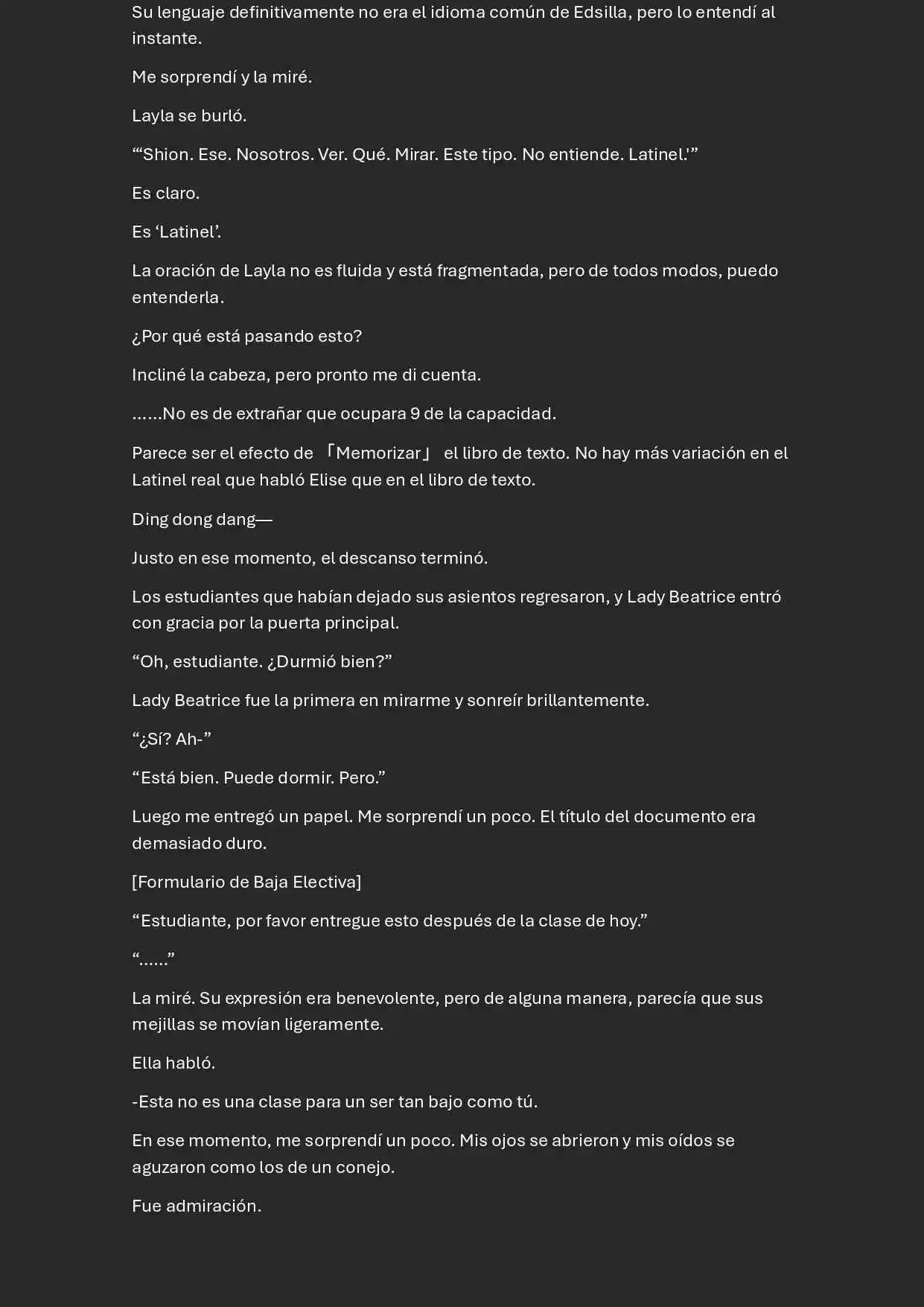 Memoirs Of The Returnee (Novela) - Capítulo 14 - Página 3 - LectorTMOo