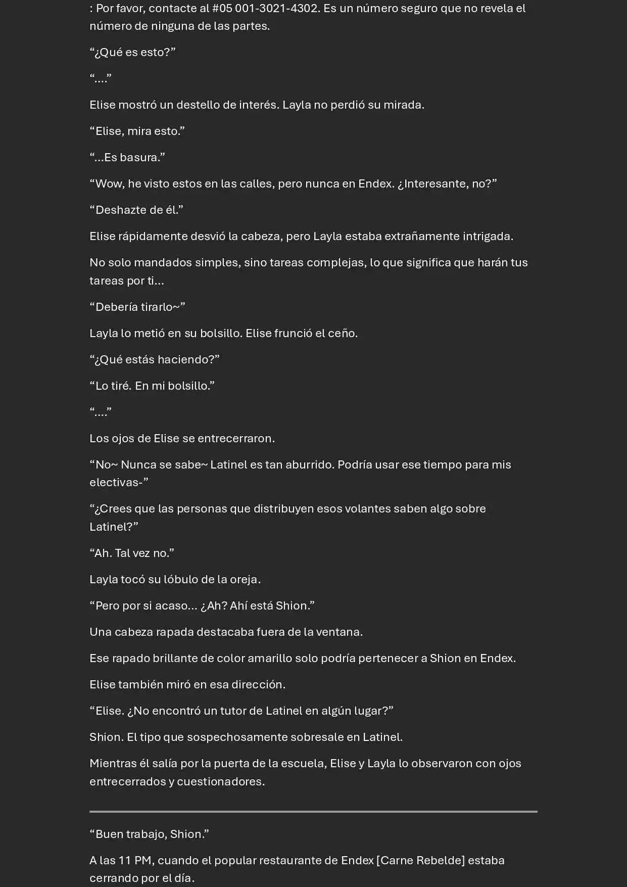 Memoirs Of The Returnee (Novela) - Capítulo 14 - Página 6 - LectorTMOo