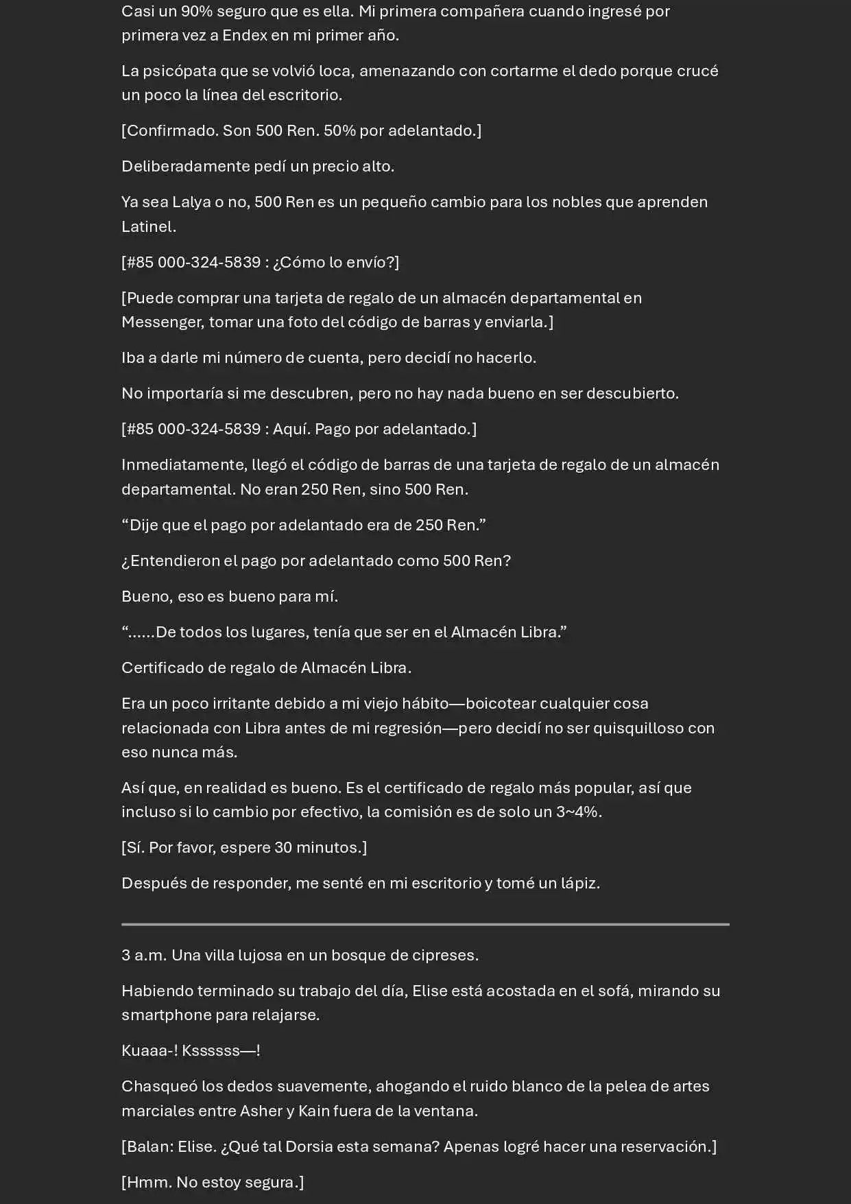 Memoirs Of The Returnee (Novela) - Capítulo 15 - Página 3 - LectorTMOo