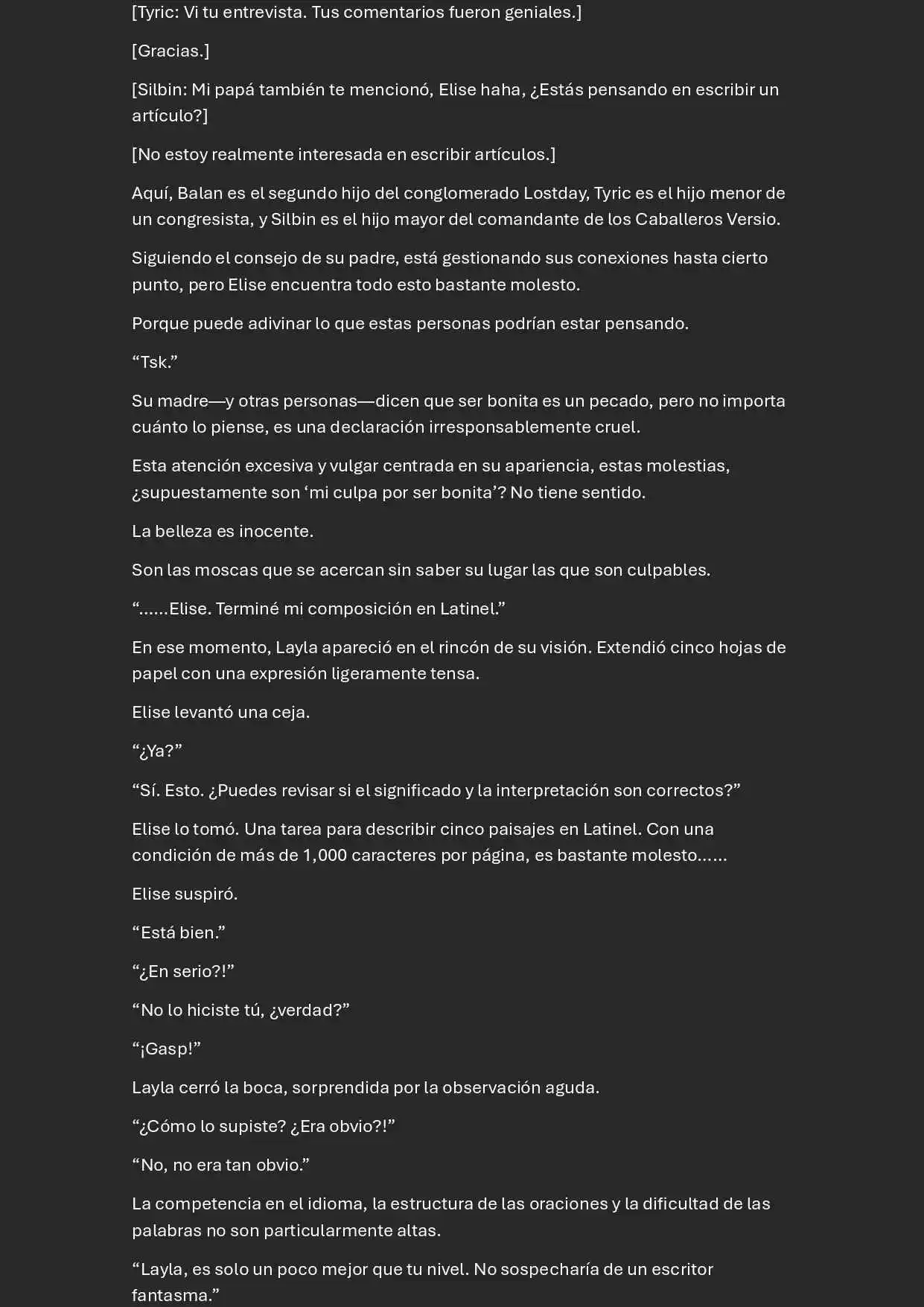 Memoirs Of The Returnee (Novela) - Capítulo 15 - Página 4 - LectorTMOo