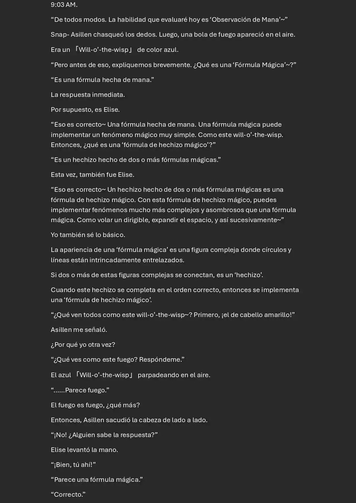 Memoirs Of The Returnee (Novela) - Capítulo 15 - Página 8 - LectorTMOo