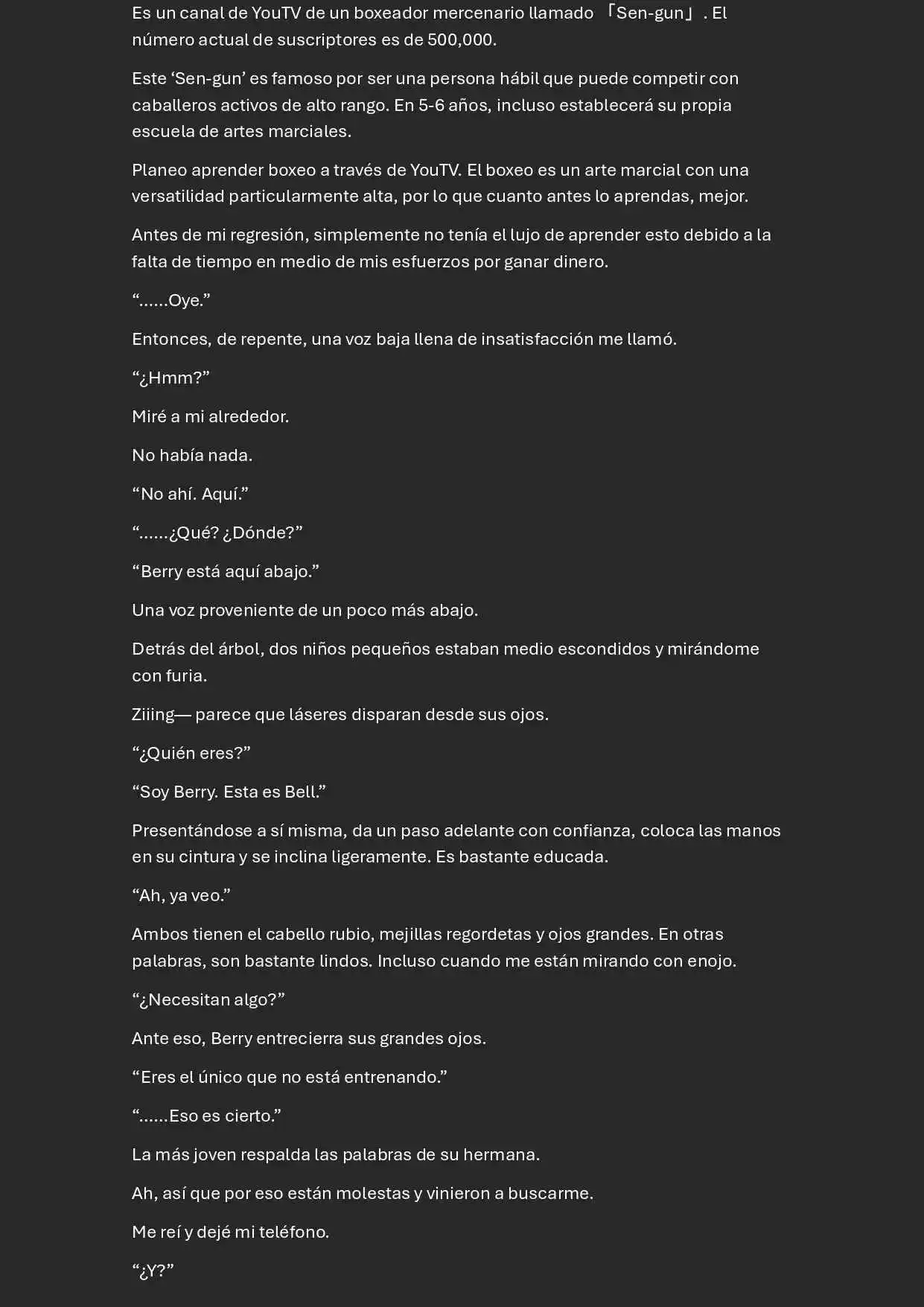 Memoirs Of The Returnee (Novela) - Capítulo 3 - Página 4 - LectorTMOo
