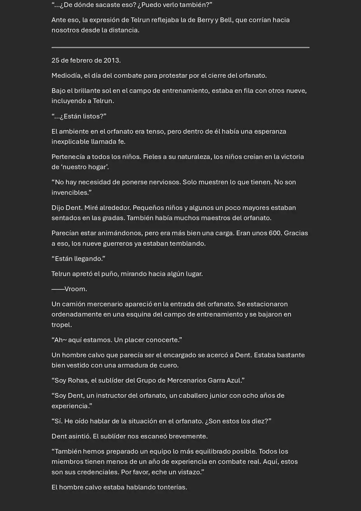 Memoirs Of The Returnee (Novela) - Capítulo 4 - Página 5 - LectorTMOo