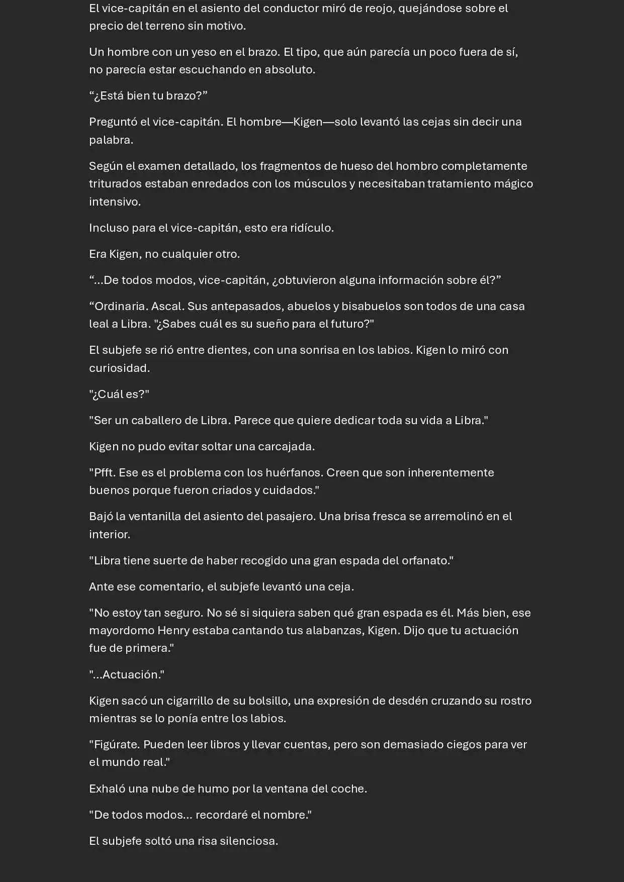 Memoirs Of The Returnee (Novela) - Capítulo 5 - Página 6 - LectorTMOo