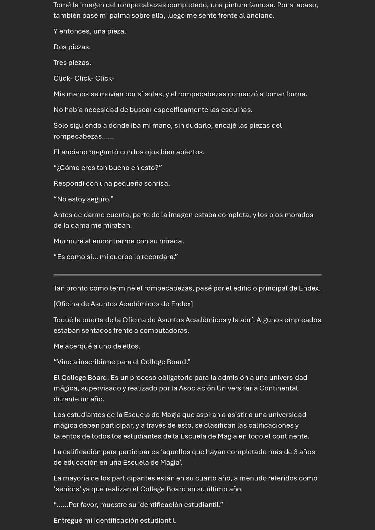 Memoirs Of The Returnee (Novela) - Capítulo 7 - Página 6 - LectorTMOo
