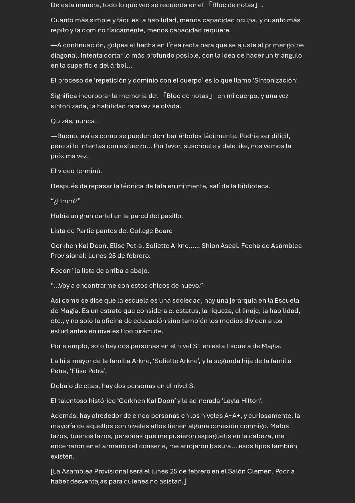 Memoirs Of The Returnee (Novela) - Capítulo 8 - Página 2 - LectorTMOo