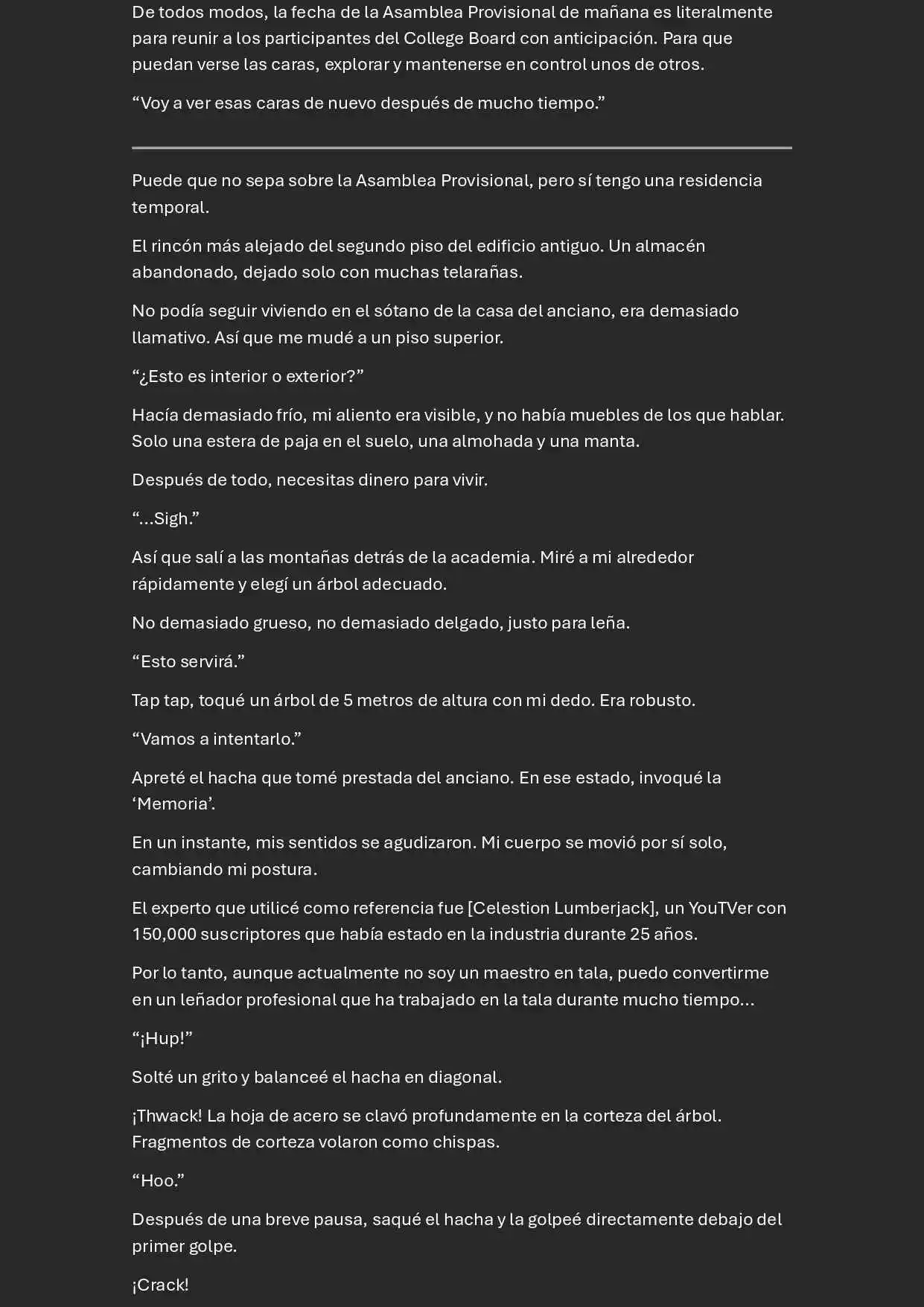 Memoirs Of The Returnee (Novela) - Capítulo 8 - Página 3 - LectorTMOo