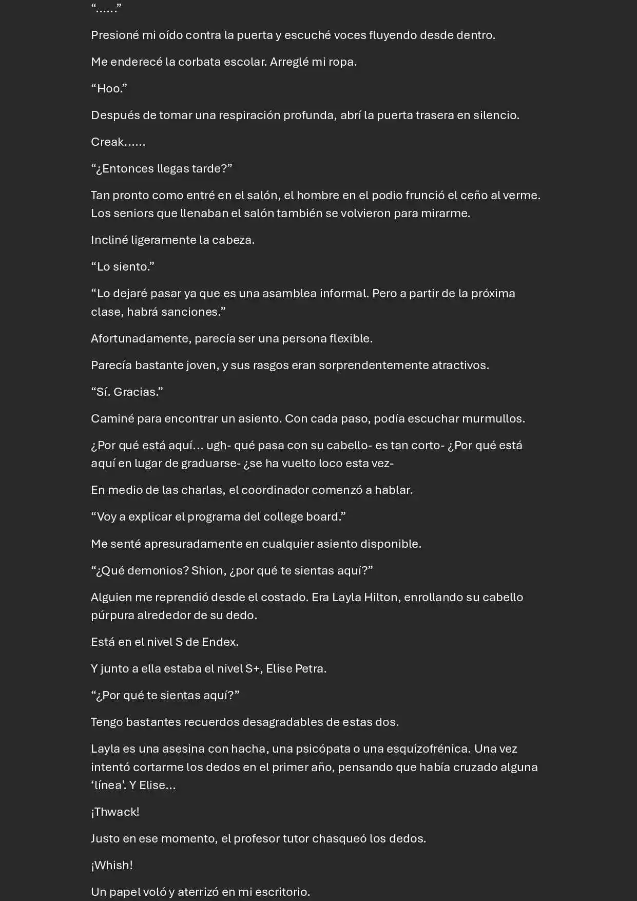 Memoirs Of The Returnee (Novela) - Capítulo 8 - Página 5 - LectorTMOo