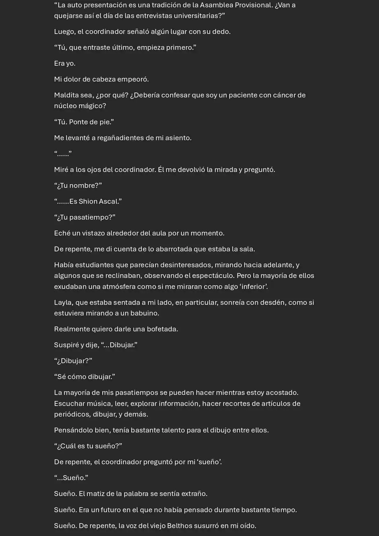 Memoirs Of The Returnee (Novela) - Capítulo 8 - Página 8 - LectorTMOo