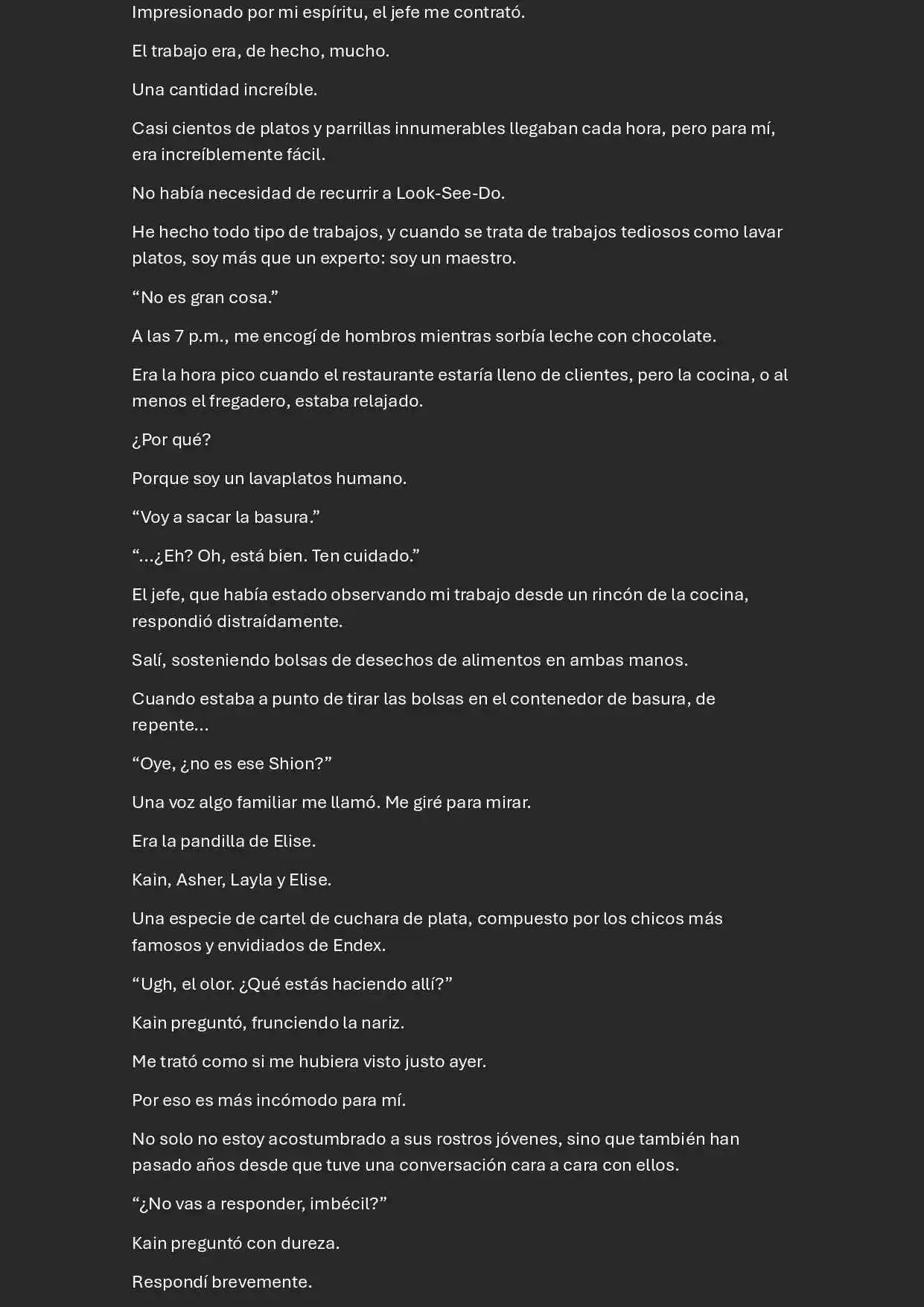 Memoirs Of The Returnee (Novela) - Capítulo 9 - Página 5 - LectorTMOo