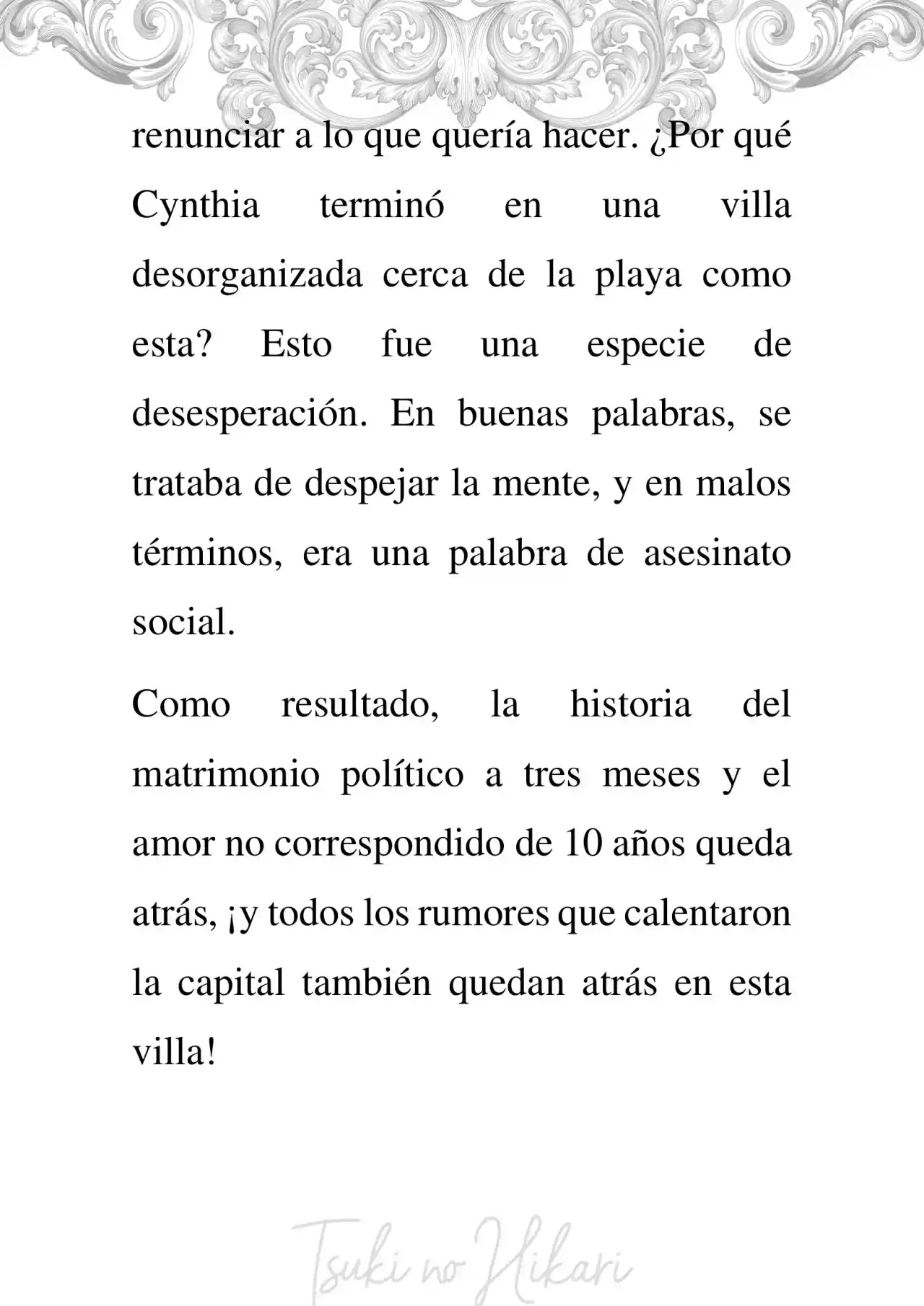 Memorias De Un Amor No Correspondido Por El Papa (Novela) - Capítulo - Página 4 - LectorTMOo