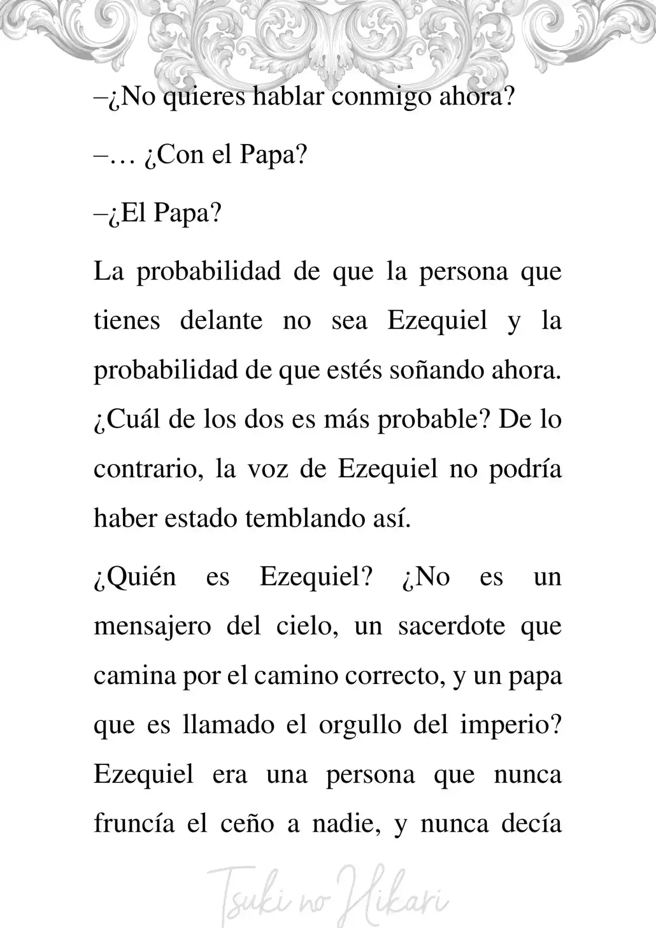 Memorias De Un Amor No Correspondido Por El Papa (Novela) - Capítulo - Página 21 - LectorTMOo