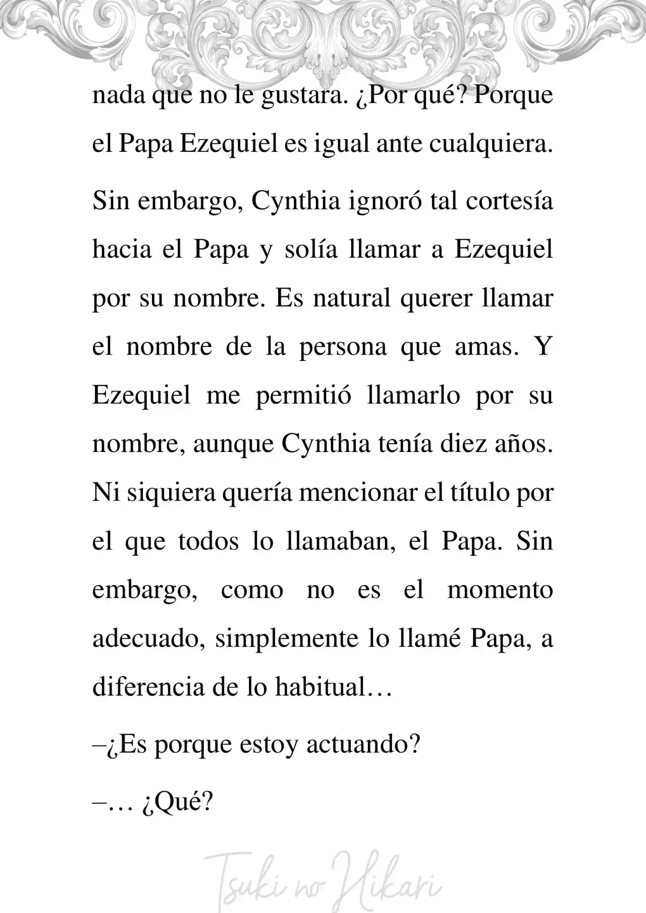 Memorias De Un Amor No Correspondido Por El Papa (Novela) - Capítulo - Página 22 - LectorTMOo