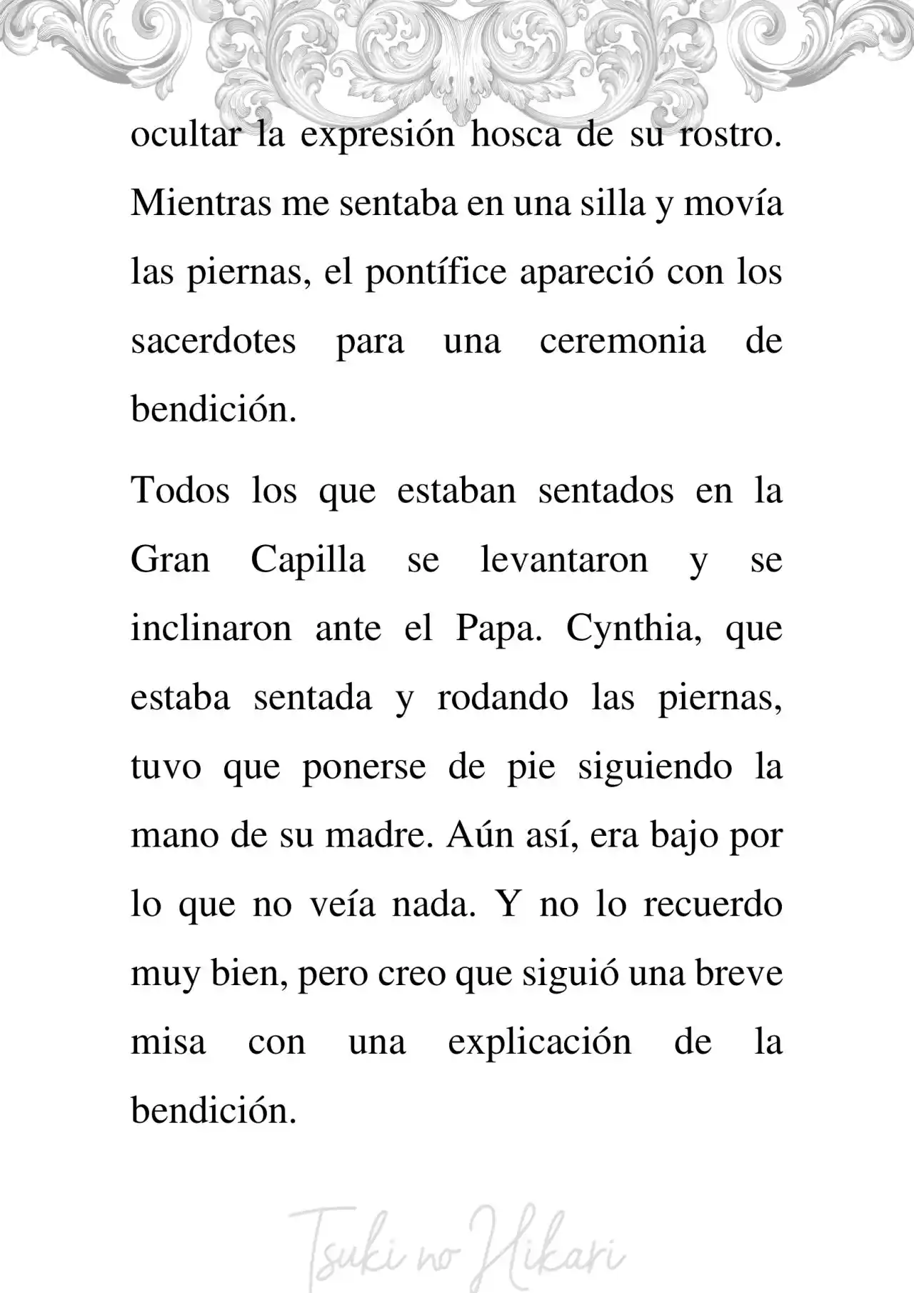 Memorias De Un Amor No Correspondido Por El Papa (Novela) - Capítulo 1 - Página 5 - LectorTMOo