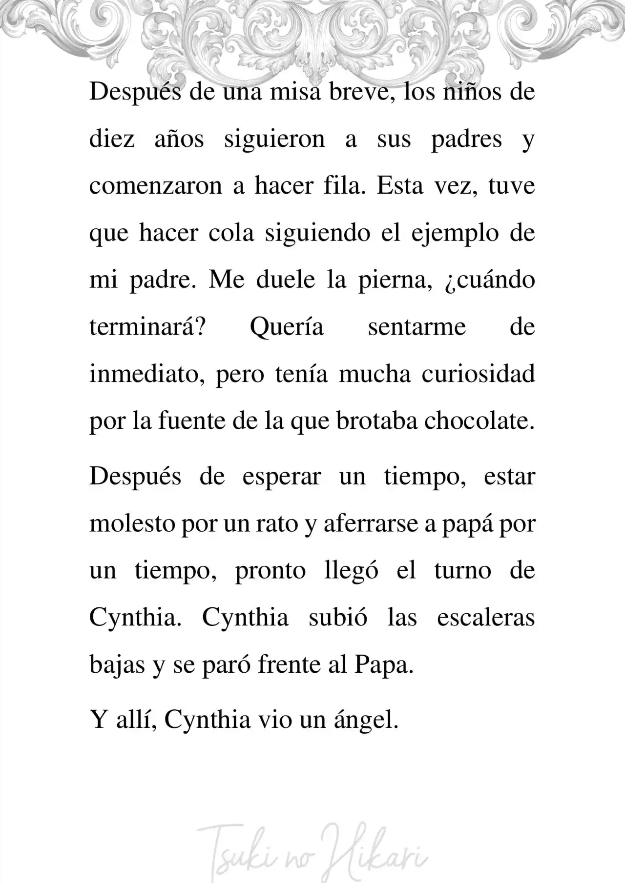 Memorias De Un Amor No Correspondido Por El Papa (Novela) - Capítulo 1 - Página 6 - LectorTMOo