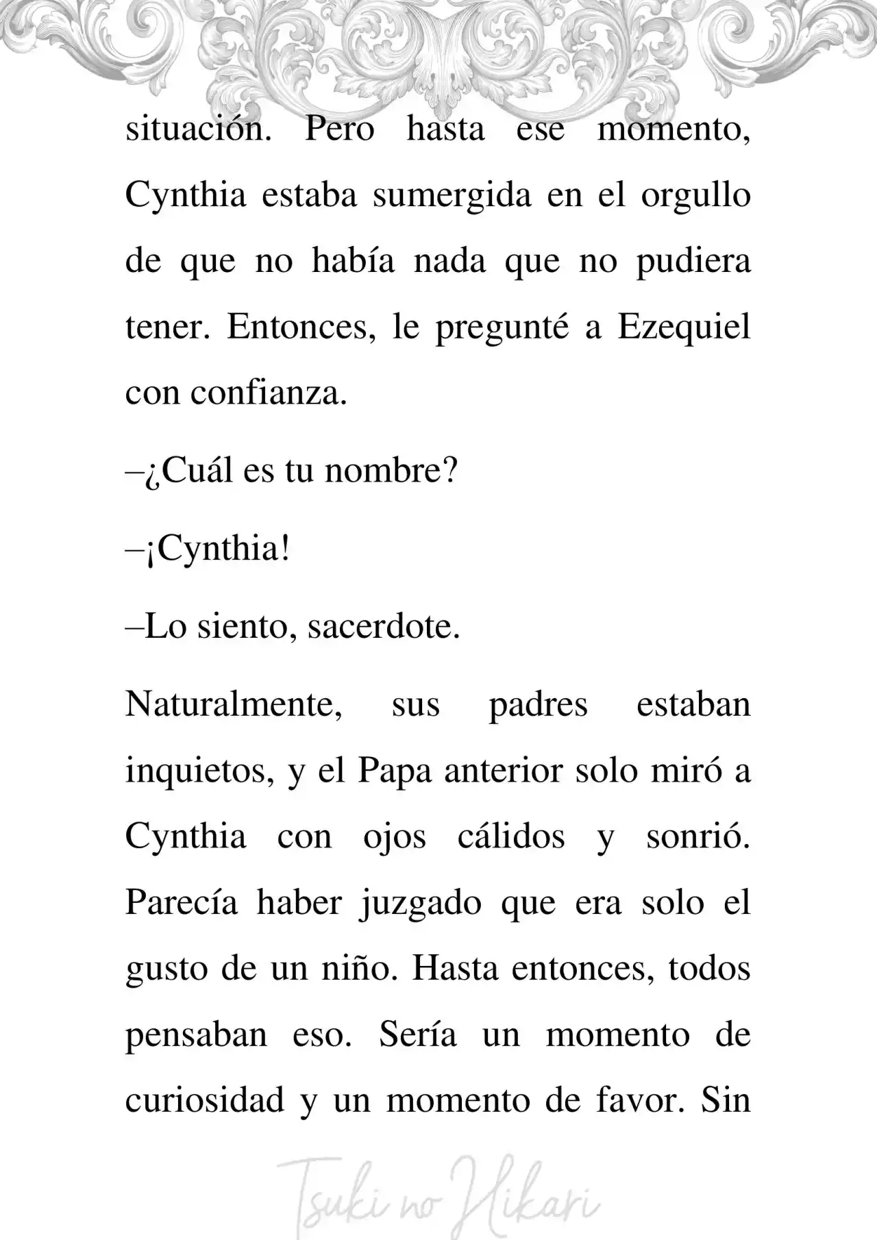 Memorias De Un Amor No Correspondido Por El Papa (Novela) - Capítulo 1 - Página 11 - LectorTMOo