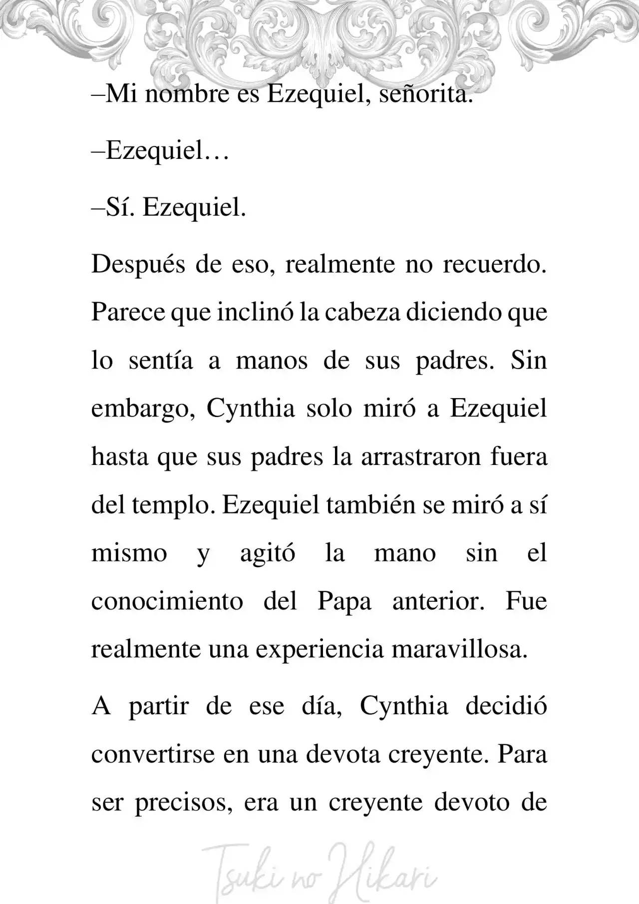 Memorias De Un Amor No Correspondido Por El Papa (Novela) - Capítulo 1 - Página 13 - LectorTMOo