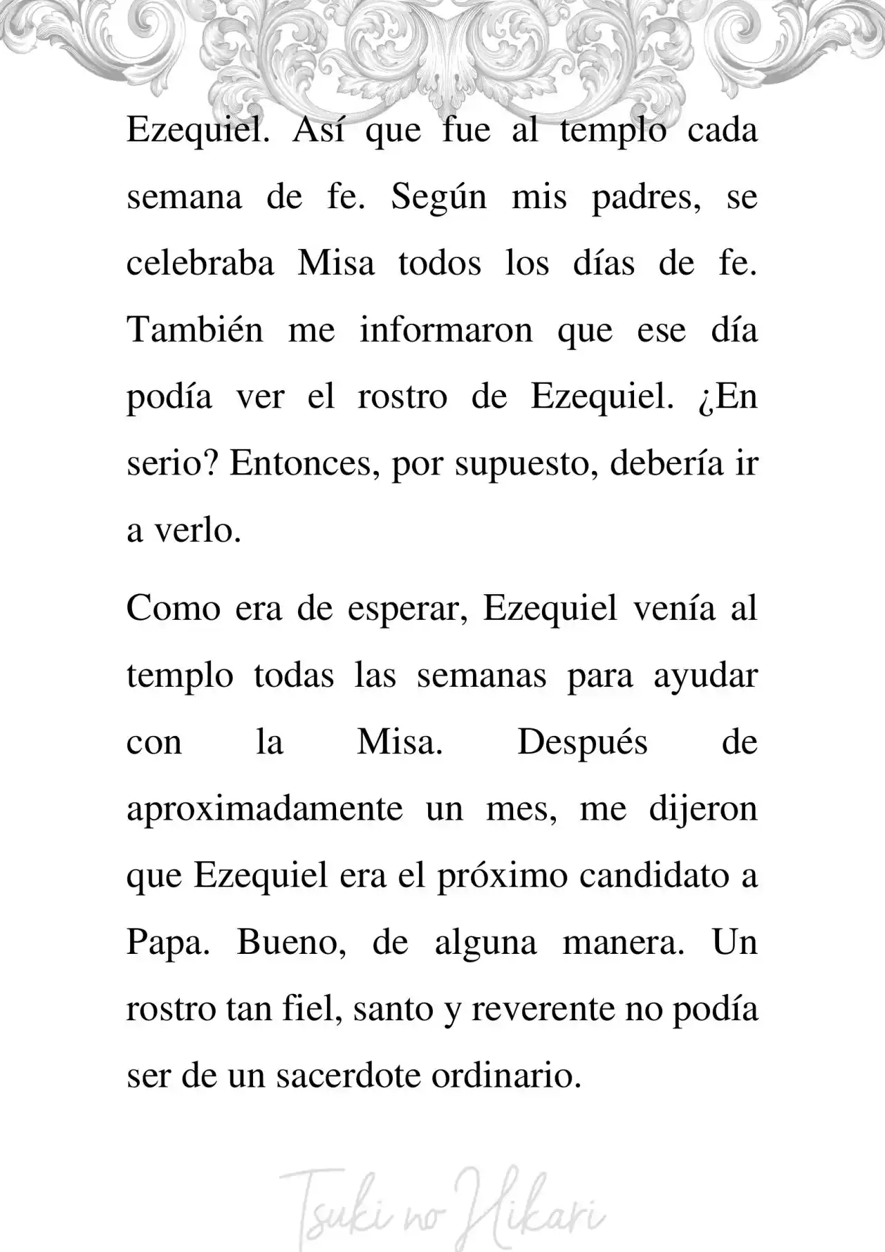 Memorias De Un Amor No Correspondido Por El Papa (Novela) - Capítulo 1 - Página 14 - LectorTMOo
