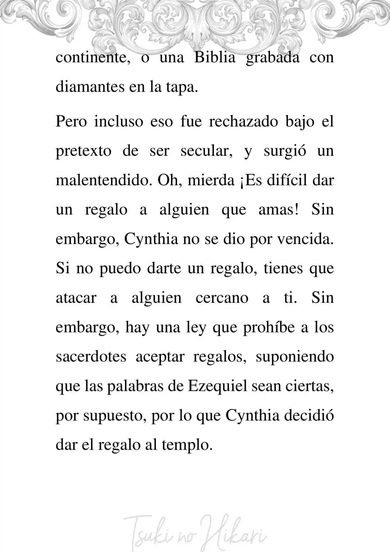 Memorias De Un Amor No Correspondido Por El Papa (Novela) - Capítulo 1 - Página 20 - LectorTMOo