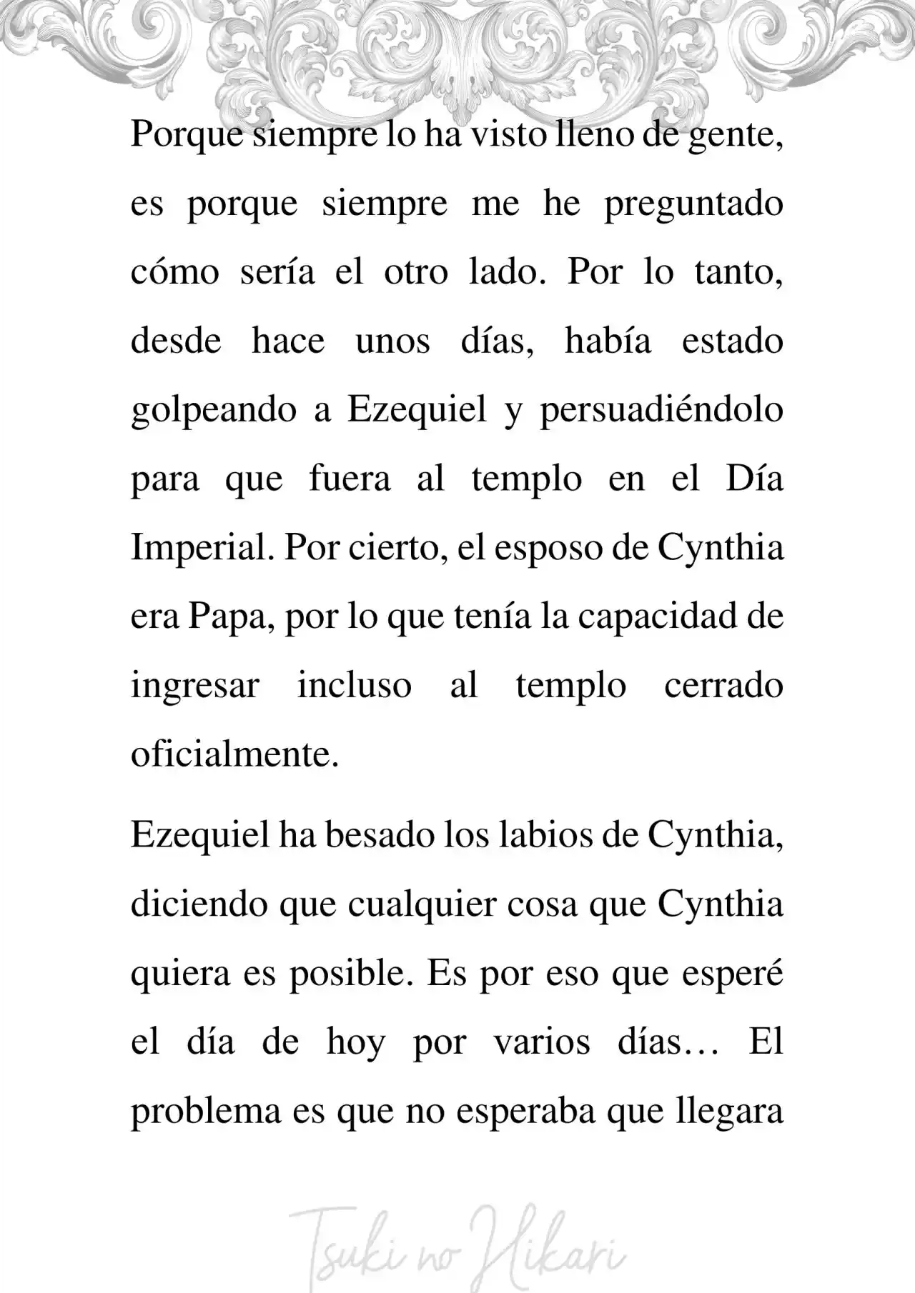 Memorias De Un Amor No Correspondido Por El Papa (Novela) - Capítulo 10 - Página 5 - LectorTMOo