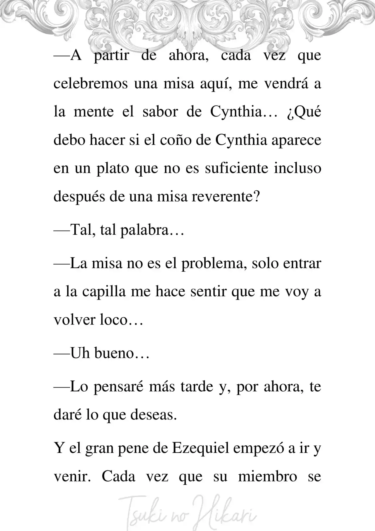 Memorias De Un Amor No Correspondido Por El Papa (Novela) - Capítulo 10 - Página 36 - LectorTMOo